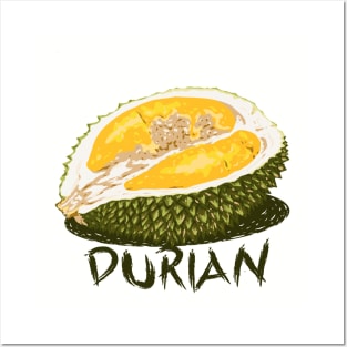 King Fruit Durian Posters and Art